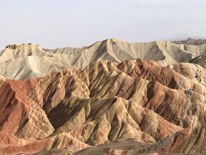 中国の絶景、七彩山の画像